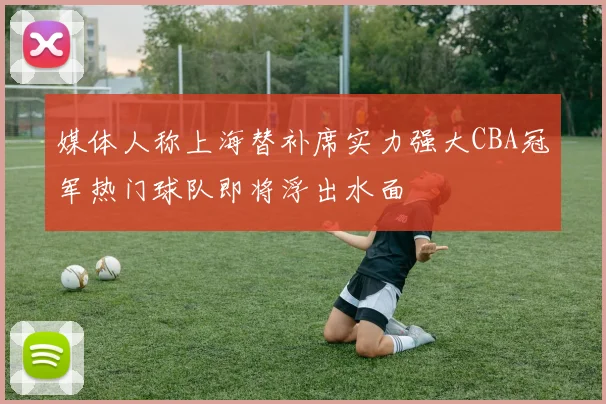媒体人称上海替补席实力强大CBA冠军热门球队即将浮出水面