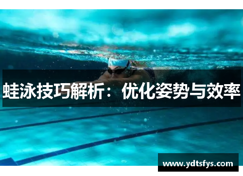 蛙泳技巧解析：优化姿势与效率